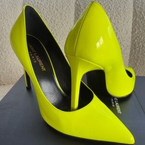 YSL Original High Heel Leather Pumps